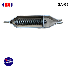 Amortiguador de Impactos SA-05 para Vía Ferrata, Línea de Vida Horizontal, Resorte de Acero Inoxidable para Cable de 8mm, 33cm, Reduce la Fuerza de Detención de Caídas - Product Image 3
