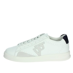 Scarpe da ginnastica basse camps 004m/3 ls1 bianche/rosse - Product Image 1