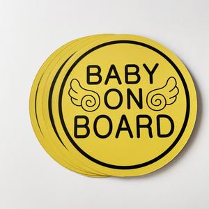 علامة تزيين مغناطيسية ناعمة للسيارة ، يرجى أن يكون السائق صبور ملصق سيارة الوفير المغناطيسي العاكس للسائق الجديد - Product Image 5