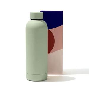 Borraccia Termica in Acciaio Inox 18/8 (304) da 500ml, Senza BPA, Verde, con Apertura Stretta, Mantiene il Calore Costante, Impugnatura Comoda - Product Image 3