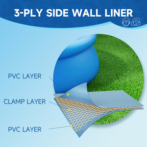 Piscina Inflable Pursuefree para Uso en Exteriores y en Casa, Multitamaño, para Jugar en el Agua - Product Image 3