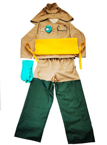 Conjunto completo de <span class=keywords><strong>ropa</strong></span> de seguridad y equipo de protección para <span class=keywords><strong>EPI</strong></span> individual con tela impermeable para protección - Product Image 3