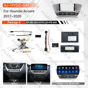 12,3 Zoll Android Touchscreen-Radio-Display Autonavigations-Blende mit Mirror Link und Wireless CarPlay für HYUNDAI 17-20 <span class=keywords><strong>ACCENT</strong></span> - Product Image 4