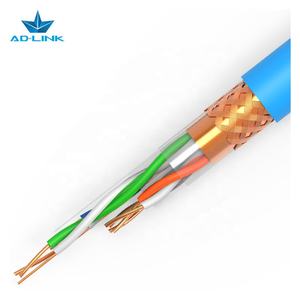Câble de mise en réseau intérieur PVC Cat6a haute vitesse 250 MHz <span class=keywords><strong>1000</strong></span> <span class=keywords><strong>Mbps</strong></span> Câbles de communication SFTP à large bande - Product Image 6