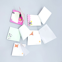 Bloc-notes adhésifs en forme personnalisée avec logo sur mesure, options papier offset et carton/carton duplex