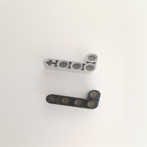 No.32140 Plastic Liftarm 2x4 en forma de <span class=keywords><strong>L</strong></span> Juegos de construcción gruesos Ladrillos DIY Juguete educativo Ladrillos Construcción - Product Image 4
