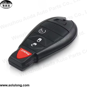 3 + 1 nút vỏ chìa khóa xe cho Chrysler 300 Dodge sạc Jeep lớn xe thông minh vỏ chìa khóa - Product Image 4