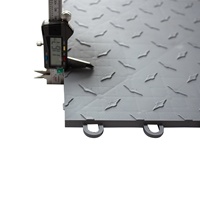 Einfach zu installierende Garage Interlocking Floor Anti Slip Indoor Auto Matten Gummi bodenfliesen Indoor