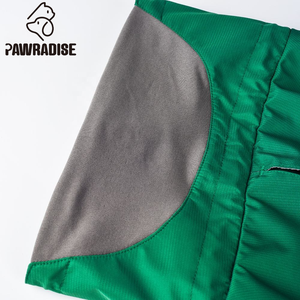 Imperméable pour <span class=keywords><strong>chien</strong></span> de créateur noir et vert tendance 2025, revêtement en PU imperméable, polyester écologique, vêtements pour animaux de compagnie personnalisés, veste de pluie pour <span class=keywords><strong>chien</strong></span> - Product Image 3