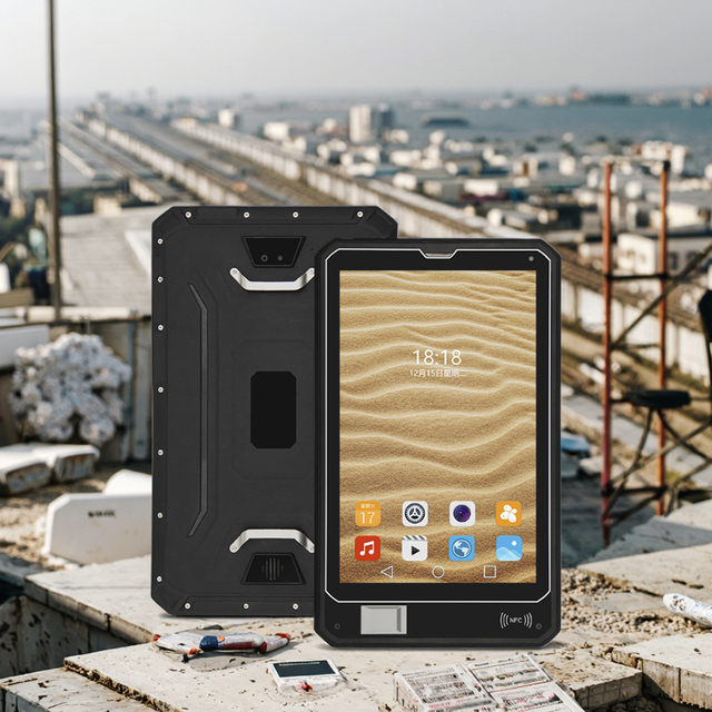 10.1 Inch Customized Rugged Tablet Octa-core CPU Ip68 Waterproof 4g Lte Capacitive Touch Screen Android Rugged Tablet 4GB RAM