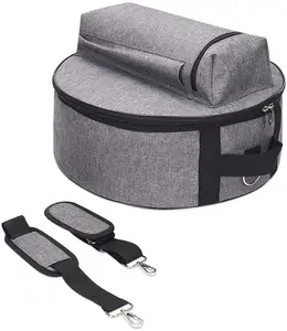 भारी शुल्क नायलॉन ड्रम बैग कंधे का पट्टा झांझ बैग सहजन के साथ ले जाने के मामले गद्देदार झांझ भंडारण बैग
