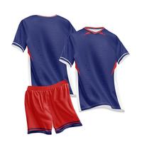Maillot de football personnalisé pour garçons, impression numérique, uni, 100% polyester
