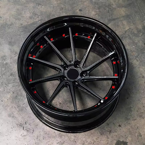 Jantes en alliage d'aluminium forgé OKO, jantes en fibre de carbone, 17, 19, 20, 22, 24 pouces, chrome, jantes sport profondes pour Porsche, BMW, <span class=keywords><strong>Audi</strong></span> - Product Image 5