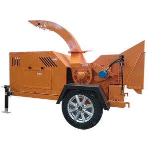 Hydraulisch Invoersysteem 40 Pk 32 Pk Dieselmotor Houtversnipperaar Mobiele Bandiet Houtversnipperaars