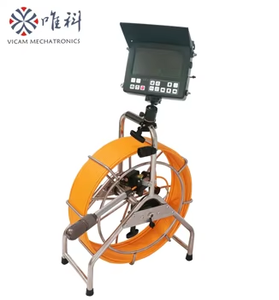 Cámara de Inspección de Tuberías de 45 mm con Visión Dual de 360 Grados, Rotación, Visión Nocturna, H.264, 60m 100m HDDVR, Alcantarillado, Drenaje, Industrial - Product Image 5