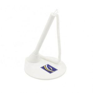 Custom Classic Promotion Plastic Standing Desk Advertising Ballpoint <b>Pen</b> for Office School Bank Hotel - Product Image 2