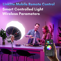 TOLIFO PL-350RGB Lumière vidéo LED COB RGB professionnelle 350W, éclairage continu, monture Bowens, lumière de studio de diffusion