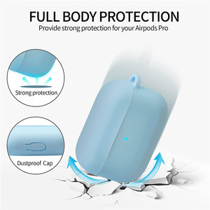 Étui <span class=keywords><strong>Airpods</strong></span> Pro en Silicone 3d, porte-clés, <span class=keywords><strong>coque</strong></span> <span class=keywords><strong>de</strong></span> protection, porte-clés - Product Image 3