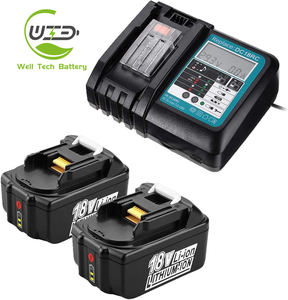 <span class=keywords><strong>Chargeur</strong></span> de Remplacement 18V 3.0A pour <span class=keywords><strong>Chargeur</strong></span> de Batterie <span class=keywords><strong>MaKita</strong></span> Batteries Lithium-Ion BL1850 BL1840 <span class=keywords><strong>BL1830</strong></span> <span class=keywords><strong>Chargeur</strong></span> de Batterie pour Outil de Perçage - Product Image 1