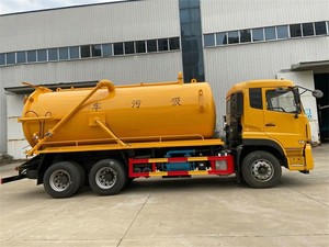 Camión de Saneamiento de Aguas Residuales al Vacío Dongfeng 6X4 de 18000 Litros para Servicios Municipales de Saneamiento, Suministro del Fabricante - Product Image 4