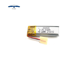 Batterie ultra-fine CE UN38.3 DGM MSDS 300926 60mAh 65mAh 3.7v Batterie lithium rechargeable pour bracelet, montre, GPS, VR