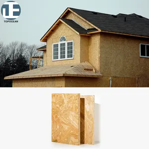 Factory Direct Sales Osb2/3 Panel 1220*2440 9mm 9.5 Mm 12mm Durable Moisture Resistant Osb Plywood Board