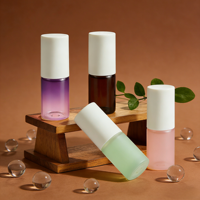 Vente en gros de flacons à bille en verre de 3 ml, 5 ml, 10 ml, petits flacons en verre, flacons à bille de haute qualité pour huile corporelle