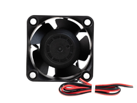 Ventilateur de refroidissement industriel électrique à haut débit d'air 12V 24V 40x40x28mm 4028 à double roulement à billes sans balais DC en plastique pour imprimante 3D et serveur