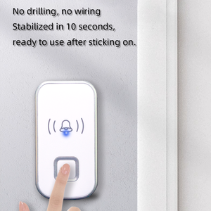 <span class=keywords><strong>Sonnette</strong></span> <span class=keywords><strong>sans</strong></span> <span class=keywords><strong>fil</strong></span> <span class=keywords><strong>longue</strong></span> <span class=keywords><strong>portée</strong></span> 300M 16 mélodies alarme forte IP44 <span class=keywords><strong>étanche</strong></span> pour la maison école télécommande extérieure prise incluse - Product Image 5