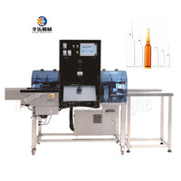 Équipement d'inspection de lampe visuelle standard de GMP Bouteille liquide orale Ampoules automatiques Machine d'inspection de lumière de fiole en verre