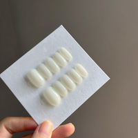 50 styles de collection d'ongles transfrontalière européenne et américaine # Lot de 14 faux ongles à presser, couvrance totale, vente en gros