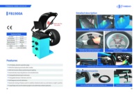 Balanceador de Ruedas Automático Computarizado de Alta Capacidad al Mejor Precio, Equipo Automotriz Económico para Alineación de Ruedas