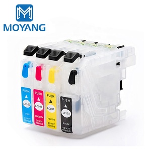 MoYang cartouche d'encre rechargeable compatible pour <span class=keywords><strong>Brother</strong></span> LC103 <span class=keywords><strong>MFC</strong></span>-J6520DW/J6720DW/<span class=keywords><strong>J6920DW</strong></span>/J245 DCP-J152W recharge d'imprimante - Product Image 1