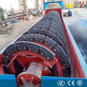 Mejor Precio: Planta de Lavado de Arena Espiral con Aspersor de Tornillo Artificial y Cuchilla de Poliuretano Duradera - Product Image 2