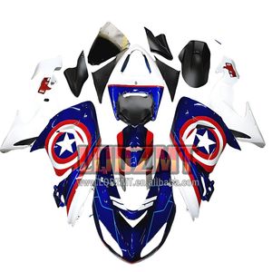 Cuerpo de inyección para <span class=keywords><strong>KAWASAKI</strong></span> <span class=keywords><strong>NINJA</strong></span> ZX 10 R 10R <span class=keywords><strong>1000</strong></span> CC ZX10R azul blanco 06 07 51LQ.86 ZX1000 2006 <span class=keywords><strong>2007</strong></span> Kit de carenado OEM - Product Image 1