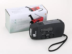 Venta al por mayor de alta calidad portátil solar manivela linterna fm <span class=keywords><strong>radio</strong></span> noaa - Product Image 5