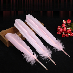 <span class=keywords><strong>Plume</strong></span> de dinde <span class=keywords><strong>rose</strong></span> vif pour artisanat bricolage coiffure chapeau cheveux Costume Cosplay accessoire carnaval fête mariage maison Floral déco - Product Image 5