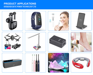 Индивидуальные литиевые аккумуляторы 3.7В малой емкости (80мАч, 100мАч, 140мАч, 160мАч, 180мАч, 200мАч) для беспроводных наушников, сертифицированные CE/IEC - Product Image 6