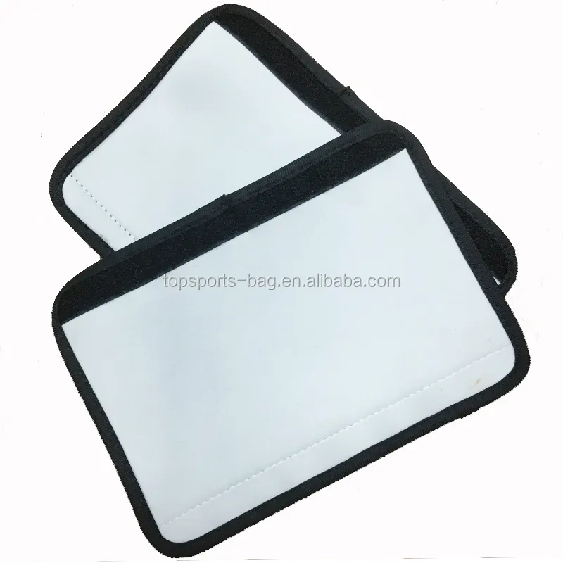 White Blank Soft Neoprene Car Seat Safety Belt Cover for Sublimation Diy Design