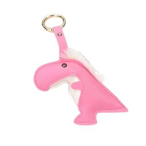 Nuevo Llavero de Cuero con Forma de Dinosaurio, Colgante para Bolso o Mochila, Joyería de Cuero Genuino con Forma de Animal de Dibujos Animados - Product Image 5