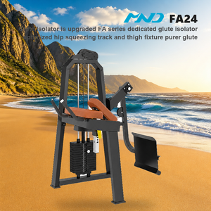 Macchina Professionale <span class=keywords><strong>per</strong></span> l'Allenamento dei Glutei MND FA24, Attrezzatura <span class=keywords><strong>per</strong></span> Palestre e Centri Fitness - Product Image 1