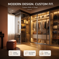 Armoire à portes battantes pour chambre d'hôtel/appartement, moderne et écologique, grande capacité de rangement, taille et couleur personnalisables, directement de l'usine
