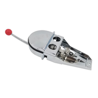 Tête de commande marine à double levier pour moteur de bateau, ensemble de commande d'accélérateur pour bateau, yacht, accessoires nautiques