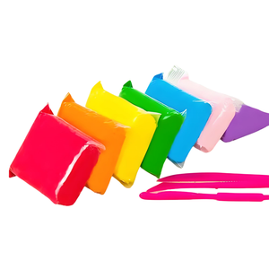 Kit de Arcilla Polimérica Superligera de 12 Colores para Niños, Juguete Educativo de Modelado Manual, Plastilina - Product Image 5