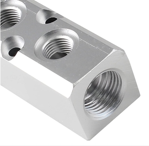 Tùy chỉnh khác nhau đa tạp Lưu lượng không khí thép không gỉ nhôm nhựa đa dạng khối cho khí nén thủy lực - Product Image 4