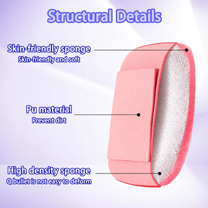 DailyQueen Haute Qualité Forme Carrée Bouffée De Doigt Maquillage Du Visage mini Pointe Puff Fond De Teint Poudre Cosmétiques Coussin D'air Beauté Éponge - Product Image 6