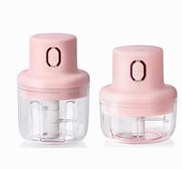 Mini hachoir à ail électrique rechargeable USB, multifonctionnel pour la maison, robot culinaire, hachoir à viande et légumes, fourni par l'usine