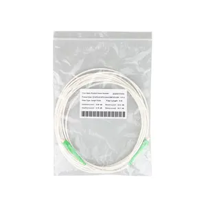 Cables de conexión de fibra blindada para interiores/exteriores con conector preterminado SC/APC