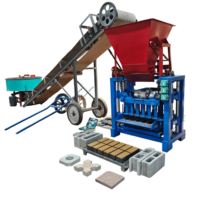 Machine de découpe et de fabrication de blocs de briques creuses emboîtables en béton et ciment, prix de la machine à fabriquer des briques en argile