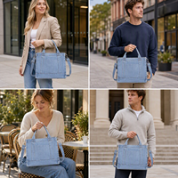 Sac à main en jean personnalisé avec logo pour femmes Sac à main en jean à bandoulière pour femmes